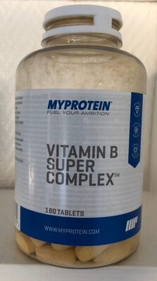 Vitamin B Super Complex front packaging