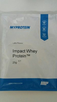 Impact Whey Protein front packaging