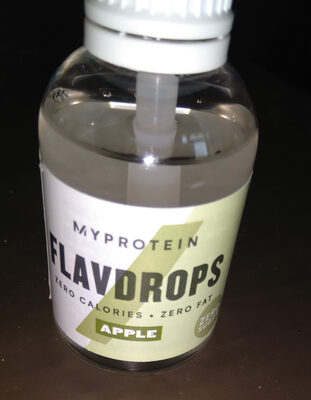 Myprotein Flavdrops, Apfel, Aromatropfen, 2 X