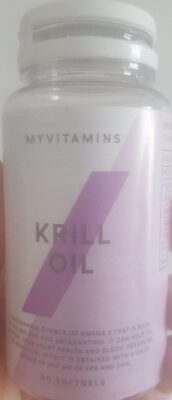 Myprotein Antarctic Krill Oil front packaging