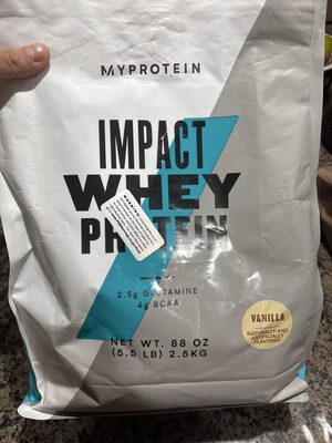 Impact whey protein vanilla