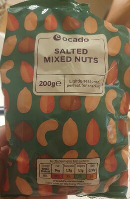 salted mixed nuts