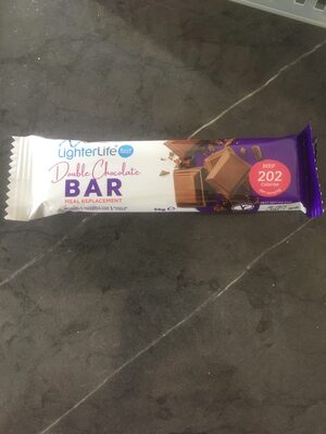 double chocolate bar