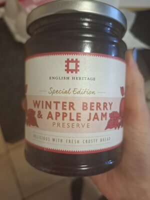 winter berry & apple jam