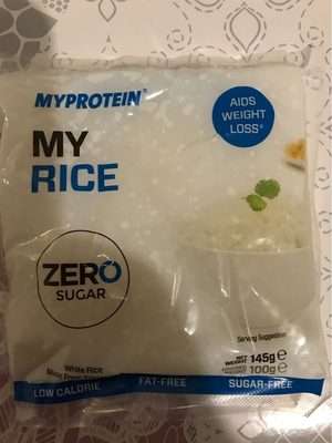 My Rice, White Rice Made From Konjac Flour