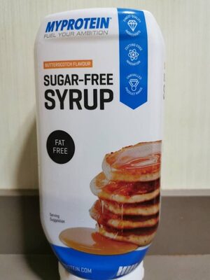 Mysyrup - Butterscotch front packaging