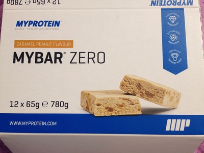 Mybar zero front packaging