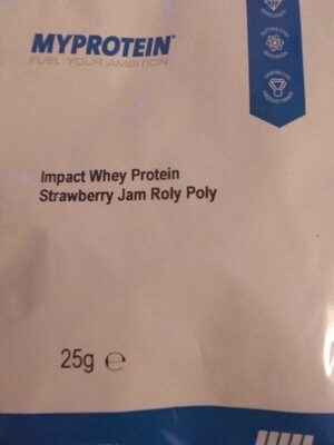 Impact whey proteine strawberry jam
