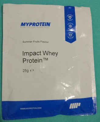 Impact Whey Protein Summer Fruits (échantillon)