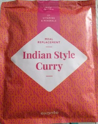 Curry al Estilo Indio front packaging