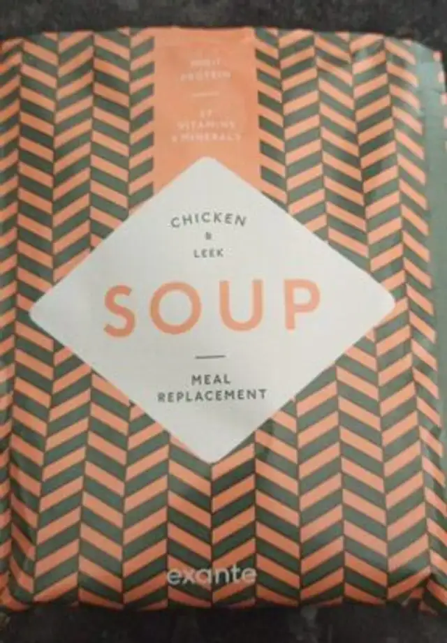 Chicken and leak soup