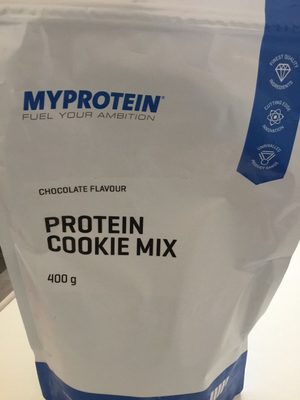Protein cookie mix front packaging