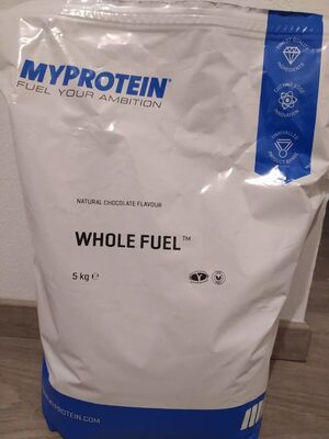 Whole Fuel - Natural Chocolate Flavour front packaging