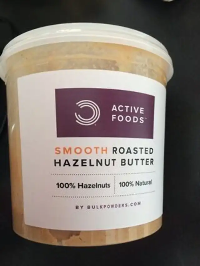 Roasted Hazelnut Butter, Smooth front packaging