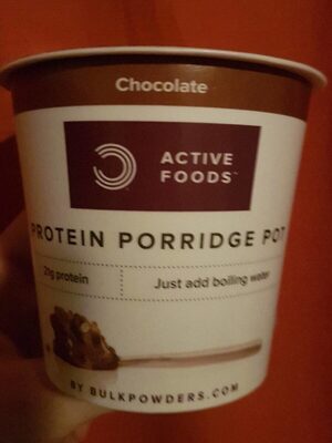 Protein porridge pot