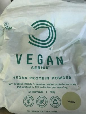 Vegan protein powder