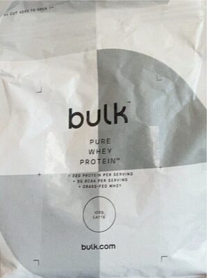 Pure whey protein Iced Latte