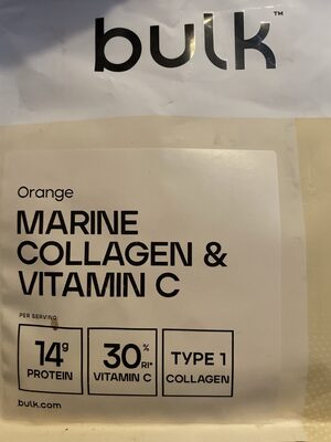 Marine collagen & vitamin c