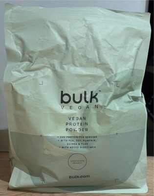 Vegan protein powder chocolate Peanut