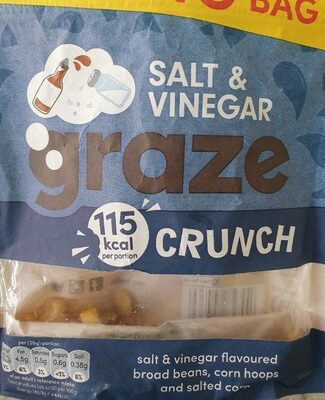 Graze crunch front packaging