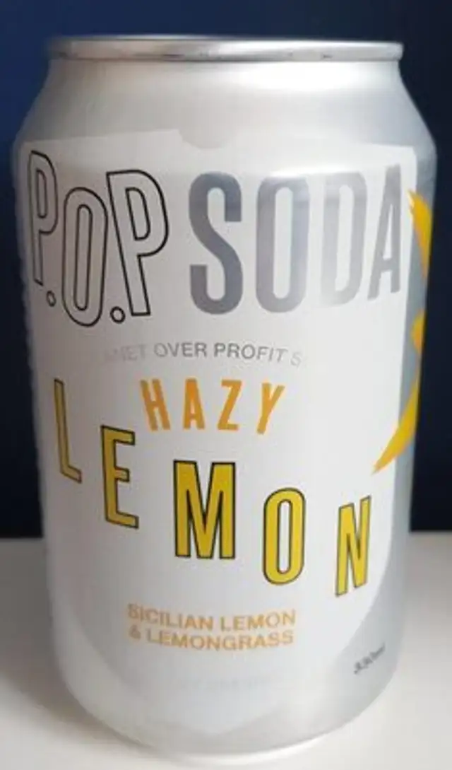 POP Soda Hazy Lemon