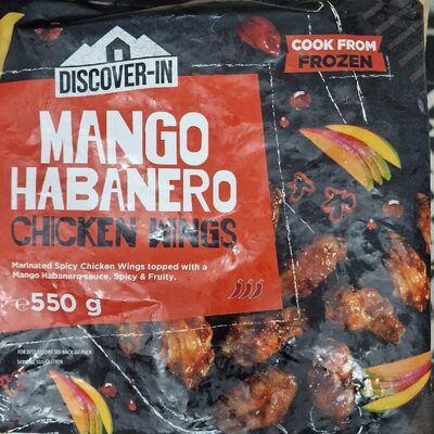Mango Habenro Chicken Wings