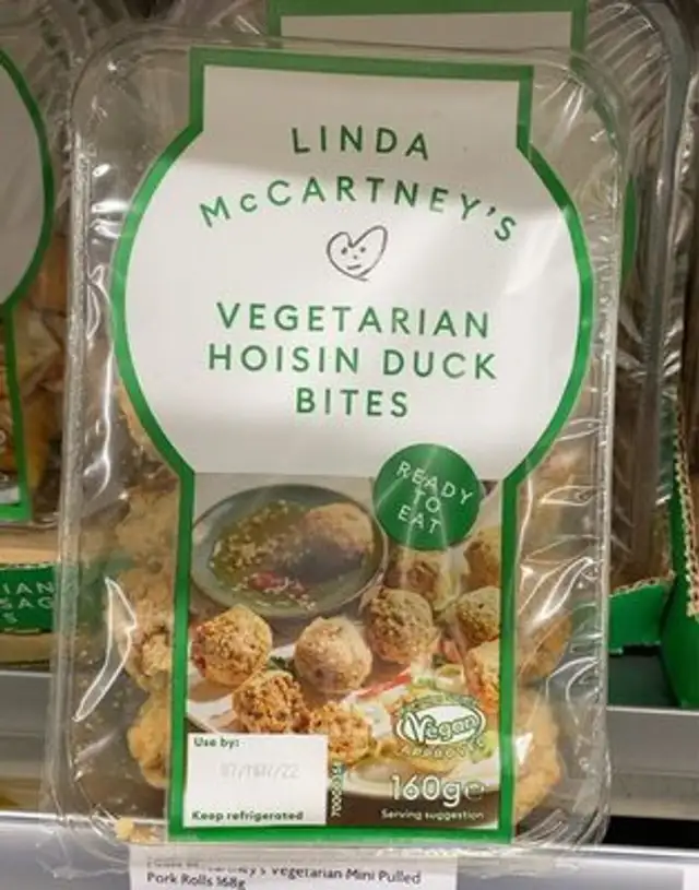 Vegetarian Hoison Duck Bites