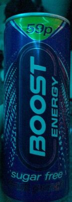 Boost enegry fruit punch sugar free