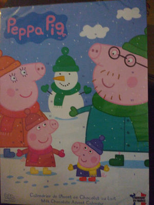 Peppa Pig Milk Chocolate Advent Calendar