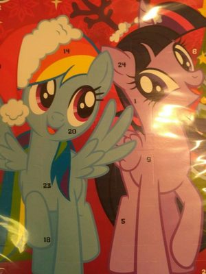 Calendrier de l'Avent front packaging