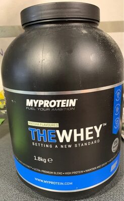 The whey matcha flavoured