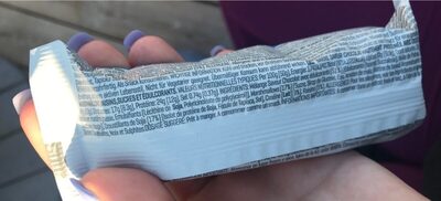 Rocky road ingredients label