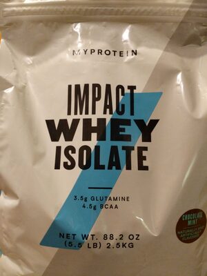 Impact Whey Isolate Chocolate Mint