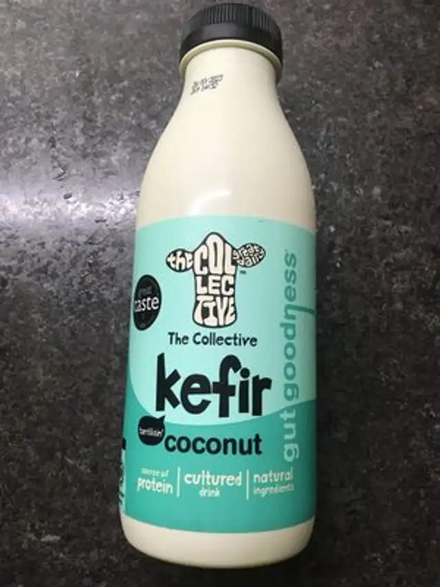 kefir coconut cultured drink front packaging