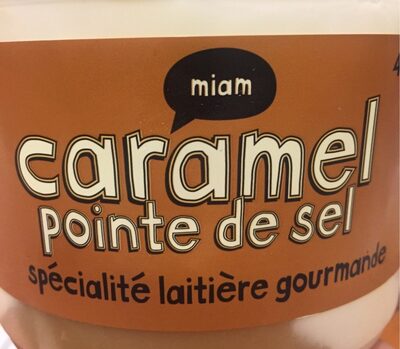 Miam caramel pointe de sel