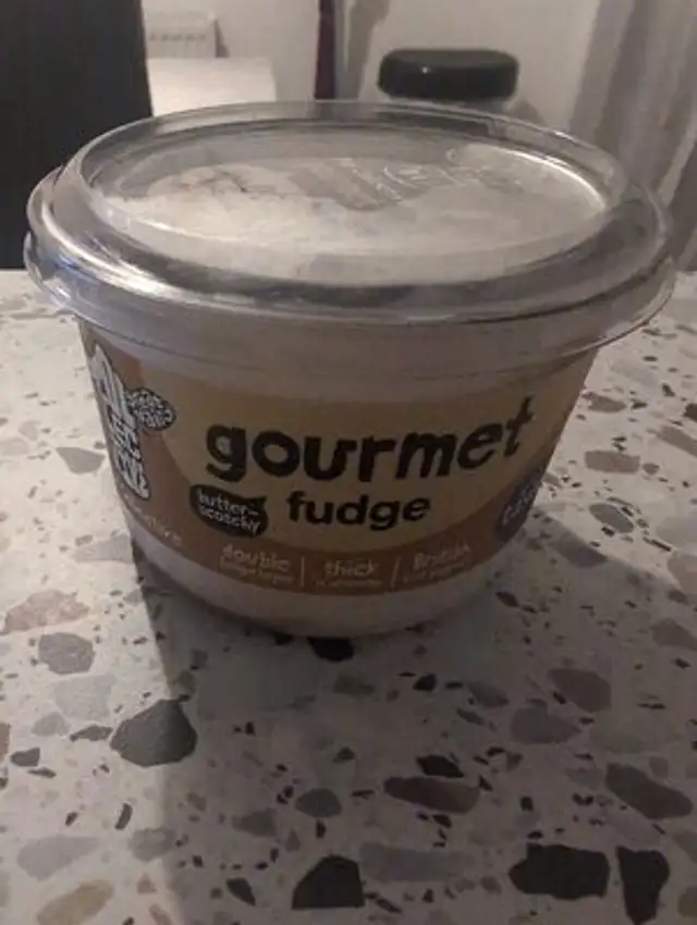 The Collective Gourmet Fudge front packaging