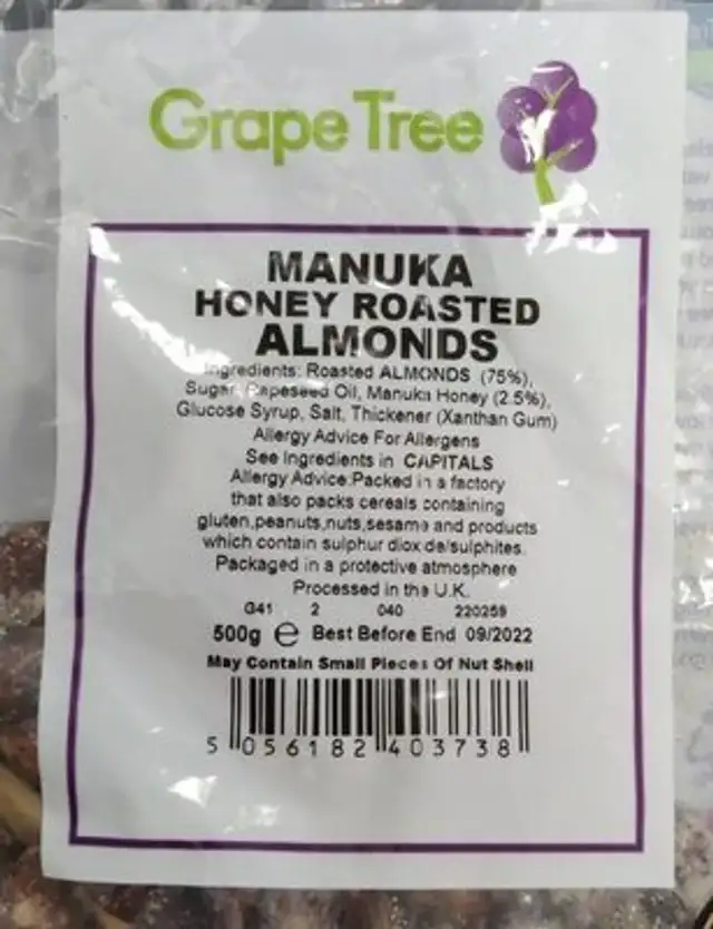 Manuka Honey Roast Almonds