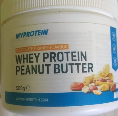 Whey protein peanut butter