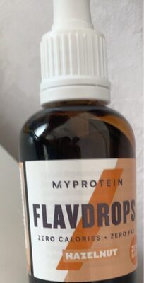 Flavdrops noisette front packaging