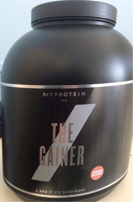 The gainer front packaging