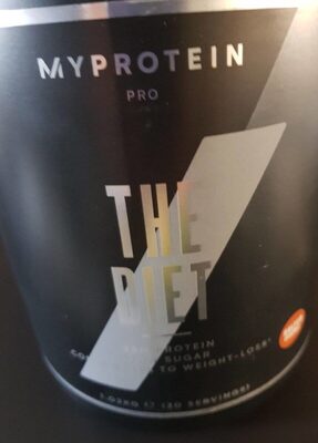 MY PROTEIN THE DIET front packaging