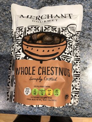 Whole Chestnuts front packaging