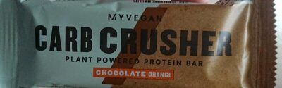 MyVegan Carb Crusher Chocolat Orange front packaging