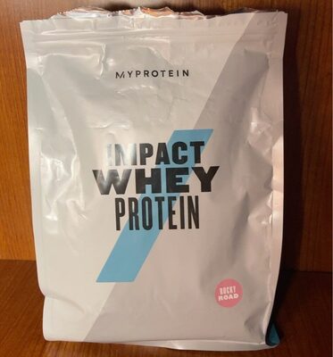 Impact Whey Protein front packaging