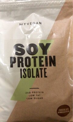 myvegan soy protein isolate chocolate smooth