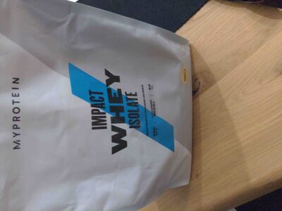 Whey Isolate - Vanilla front packaging