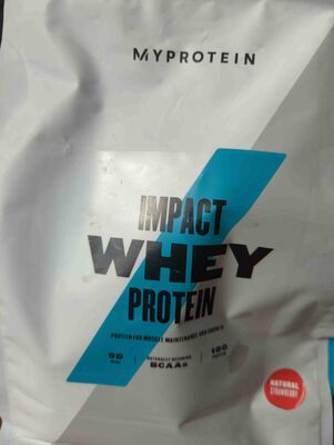 Impact Whey Protein Natural Strawberry Flavor