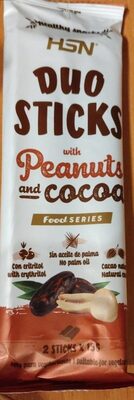 Duo Sticks with Peanuts anda Cocoa