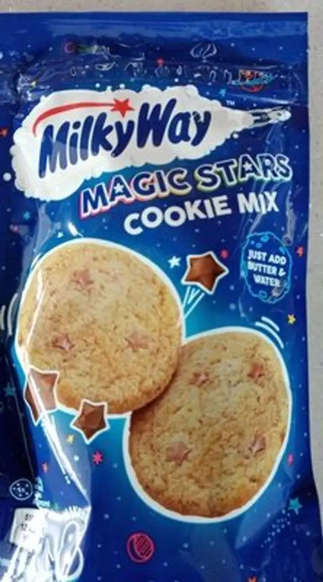 Milky-way magic stars cookie mix