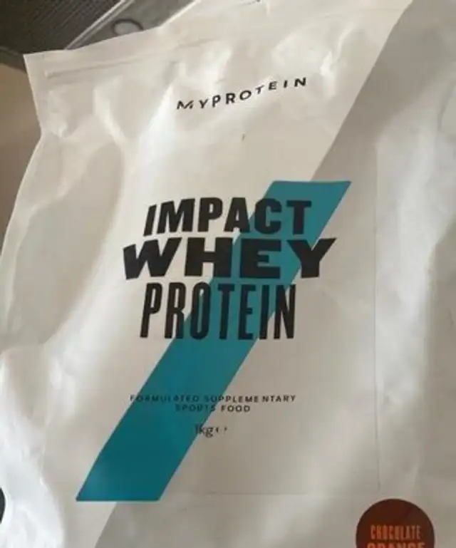 Chocolate Orange Impact Whey front packaging